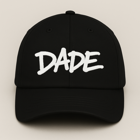 DADE Embroidered Hat – Discipline Ambition Drive Execution Dad Cap, Motivational Streetwear Hat, Hustle Mindset Baseball Cap