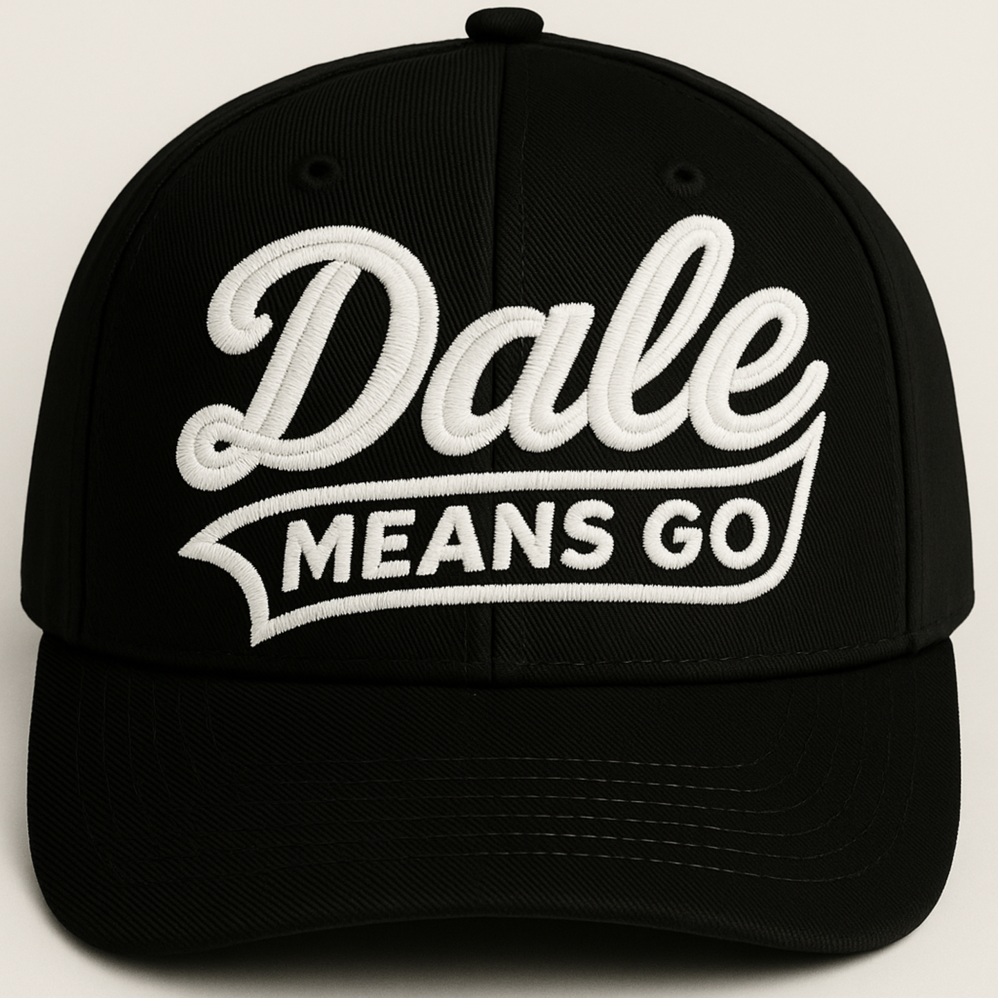 Dale Means Go Embroidered Hat – Latin Culture Dad Cap, Miami Hat, Motivational Streetwear Gift, Dale Cap for Him or Her